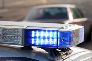 Police stop at a soccer tournament