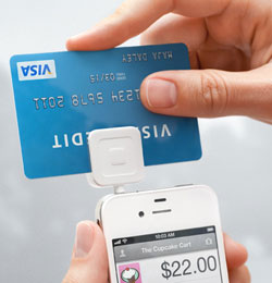 Square credit card reader